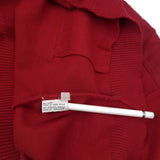 Paul & Shark Vintage Mens Cardigan Wool Red V-Neck Sweater Knit Size M, detail view 4, image 6 of 10