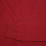 Paul & Shark Vintage Mens Cardigan Wool Red V-Neck Sweater Knit Size M, detail view 5, image 7 of 10