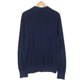 Paul Smith Vintage Mens Jumper Sweater Cotton Blue Collared Pullover Knit Size, detail view 1, image 3 of 6
