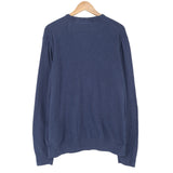 Christian Berg Mens Jumper Sweater Blue V-Neck Pullover Knit Size 2XL, detail view 1, image 3 of 7