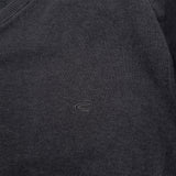 Camel Active Vintage Mens Jumper Sweater Cotton Grey V-Neck Pullover Knit Size, detail view 4, image 6 of 9