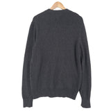 Levi's Vintage Mens Cardigan Cotton Grey V-Neck Slim Fit Sweater Knit Size XL, detail view 1, image 3 of 6