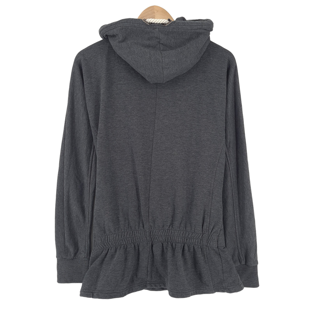 Naketano Womens Pullover Hoodie Cotton Grey Sweatshirt Size M, detail view 1, image 3 of 7