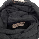 Naketano Womens Pullover Hoodie Cotton Grey Sweatshirt Size M, detail view 2, image 4 of 7
