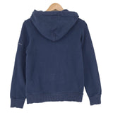 Superdry Vintage Womens Pullover Hoodie Cotton Blue Sweatshirt Size 34, detail view 1, image 3 of 8