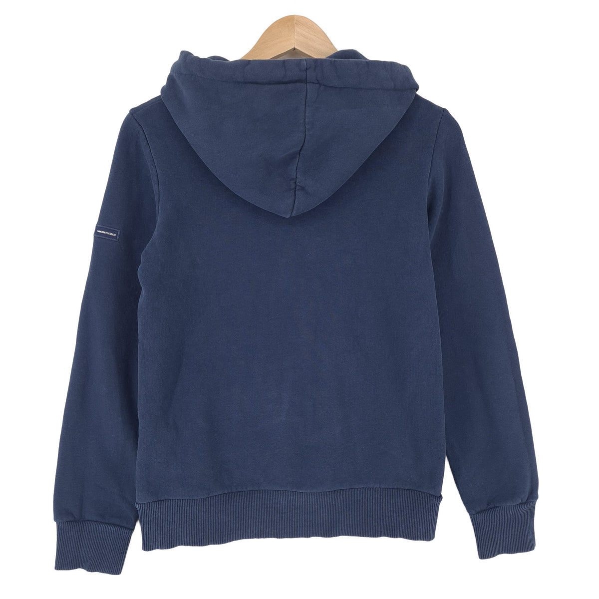 Superdry Vintage Womens Pullover Hoodie Cotton Blue Sweatshirt Size 34, detail view 1, image 3 of 8