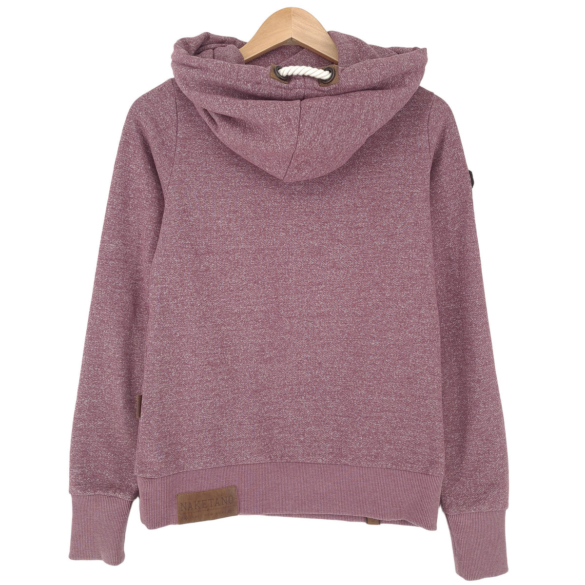 Naketano Womens Pullover Hoodie Pink Sweatshirt Size S, detail view 1, image 3 of 7