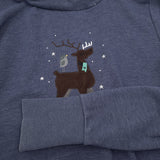 Naketano Womens Pullover Hoodie Cotton Blue Sweatshirt Size, detail view 5, image 7 of 7