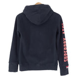 Superdry Vintage Womens Full Zip Hoodie Cotton Blue Sweatshirt Size XS, detail view 1, image 3 of 8