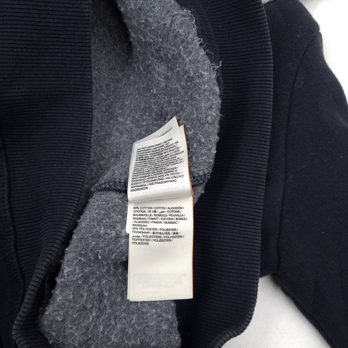 Superdry Vintage Womens Full Zip Hoodie Cotton Blue Sweatshirt Size XS, detail view 5, image 7 of 8