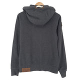 Naketano Womens Full Zip Hoodie Cotton Grey Sweatshirt Size S, detail view 1, image 3 of 7
