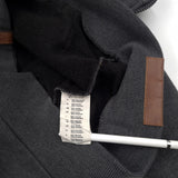 Naketano Womens Full Zip Hoodie Cotton Grey Sweatshirt Size S, detail view 4, image 6 of 7