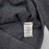 Superdry Vintage Mens Full Zip Hoodie Cotton Grey Sweatshirt Size S, detail view 4, image 6 of 8