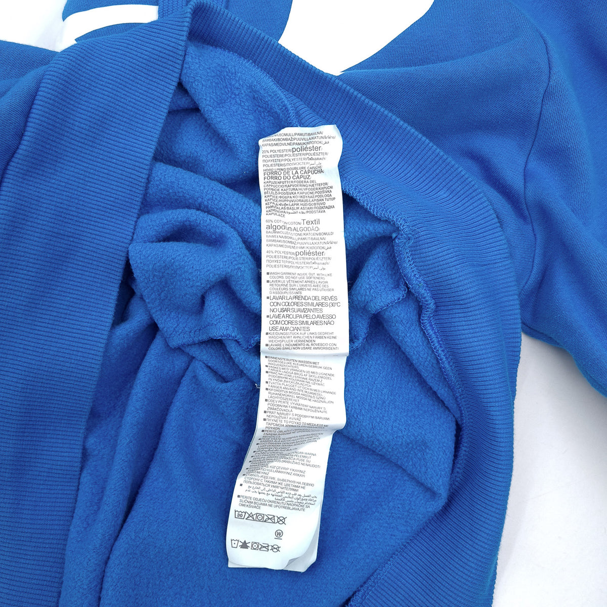 Under Armour Vintage Pullover Hoodie Cotton Blue Relaxed Fit Men Size, detail view 5, image 7 of 8