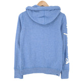 Superdry Vintage Womens Full Zip Hoodie Cotton Blue Sweatshirt Size S, detail view 1, image 3 of 8