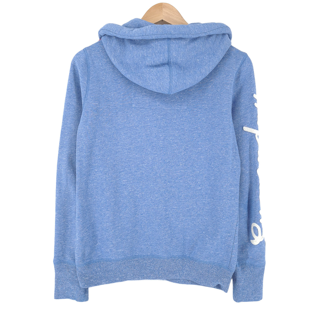 Superdry Vintage Womens Full Zip Hoodie Cotton Blue Sweatshirt Size S, detail view 1, image 3 of 8