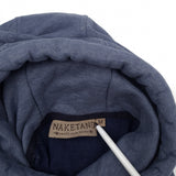 Naketano Pullover Hoodie Cotton Blue Sweatshirt Women Size M, detail view 2, image 4 of 7
