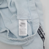 Adidas Vintage Womens Pullover Hoodie Cotton Blue Relaxed Fit Sweatshirt Size 42, detail view 4, image 6 of 8