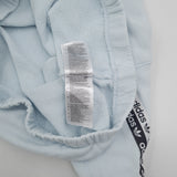Adidas Vintage Womens Pullover Hoodie Cotton Blue Relaxed Fit Sweatshirt Size 42, detail view 5, image 7 of 8