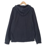 Adidas Vintage Mens Pullover Hoodie Cotton Black Sweatshirt Size, detail view 1, image 3 of 9