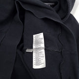 Adidas Vintage Mens Pullover Hoodie Cotton Black Sweatshirt Size, detail view 5, image 7 of 9