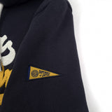 Superdry Vintage Womens Pullover Hoodie Cotton Blue Sweatshirt Size 40, detail view 4, image 6 of 9