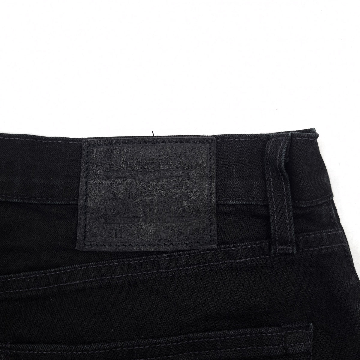Vintage Levi's Jeans 511 Men Stretch Slim Straight Size W36 L30, detail view 3, image 5 of 10