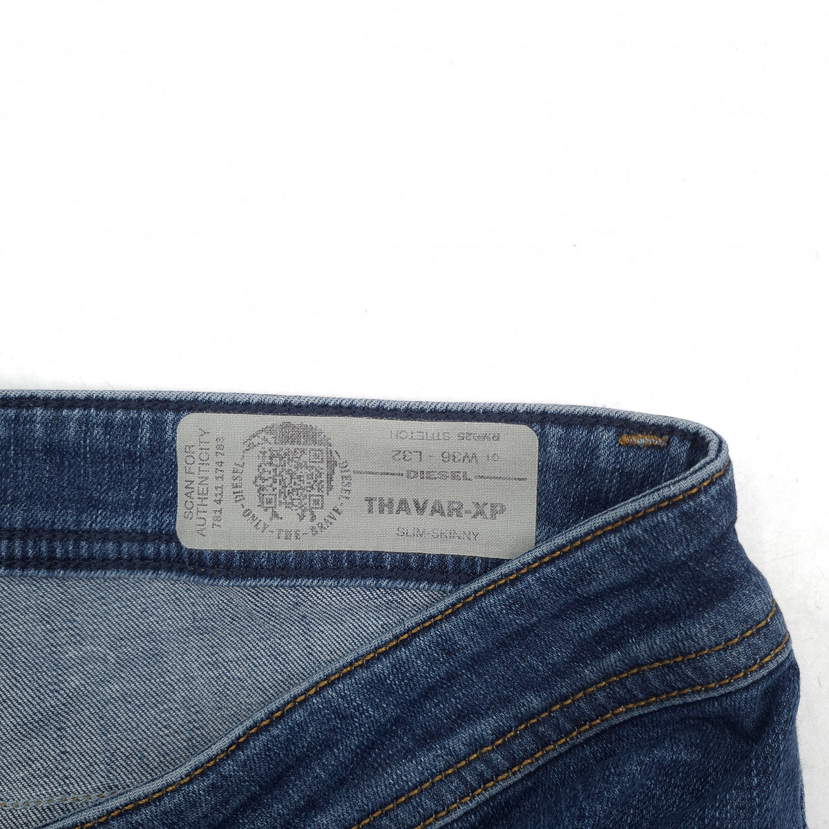 Diesel Jeans Thavar-Xp Men Stretch Slim Skinny Size W36 L32, detail view 3, image 5 of 8