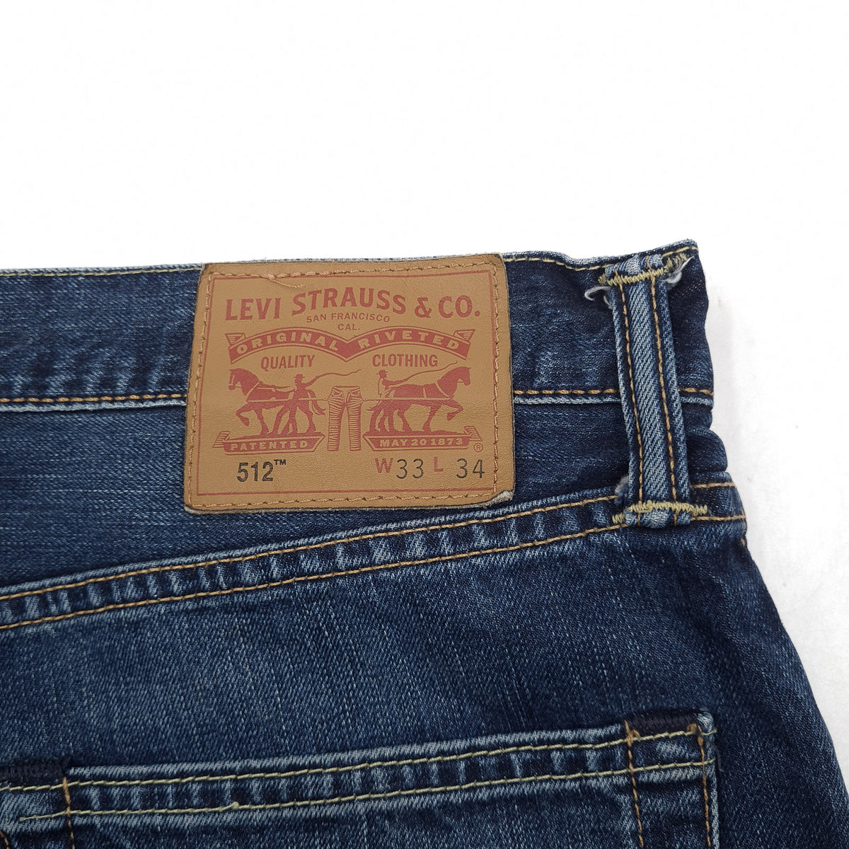 Levi's Jeans 512 Men Slim Tapered Size W33 L34, detail view 3, image 5 of 9