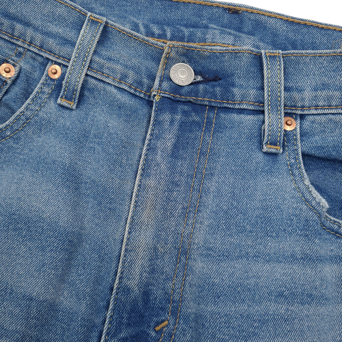 Vintage Levi's Jeans 512 Men Stretch Slim Tapered Size W34 L30, detail view 8, image 10 of 10
