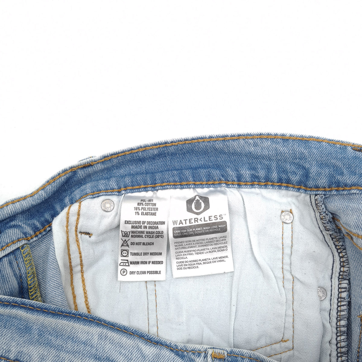 Vintage Levi's Jeans 512 Men Stretch Slim Tapered Size W34 L32, detail view 5, image 7 of 9