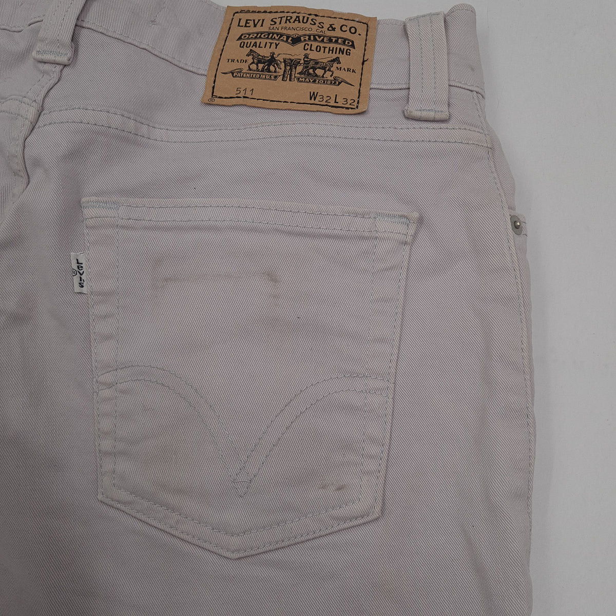 Vintage Levi's Jeans 511 Slim Men Stretch Straight Size W32 L32, detail view 8, image 10 of 10