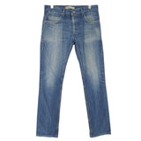 Vintage Levi's Jeans 513 Skinny Leg Men Slim Size W34 L34, front view, image 1 of 10