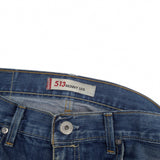 Vintage Levi's Jeans 513 Skinny Leg Men Slim Size W34 L34, detail view 3, image 5 of 10