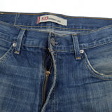 Vintage Levi's Jeans 513 Skinny Leg Men Slim Size W34 L34, detail view 4, image 6 of 10