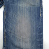 Vintage Levi's Jeans 513 Skinny Leg Men Slim Size W34 L34, detail view 6, image 8 of 10