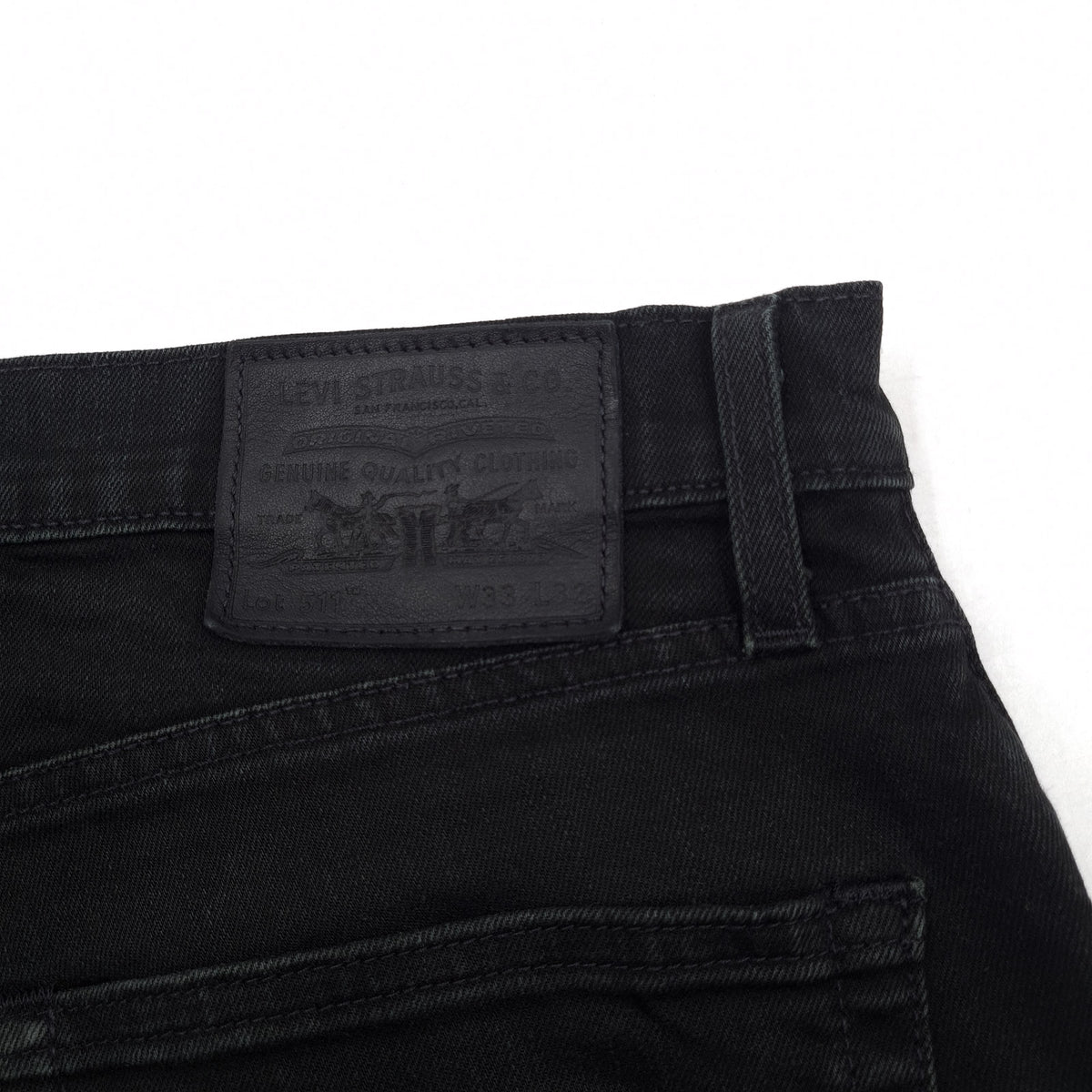 Vintage Levi's Jeans 511 Men Stretch Slim Straight Size W33 L32, detail view 3, image 5 of 11