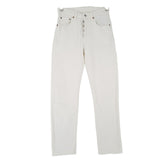Vintage Levi's Jeans 501 Women Stretch Regular Straight Size W25 L30, front view, image 1 of 10