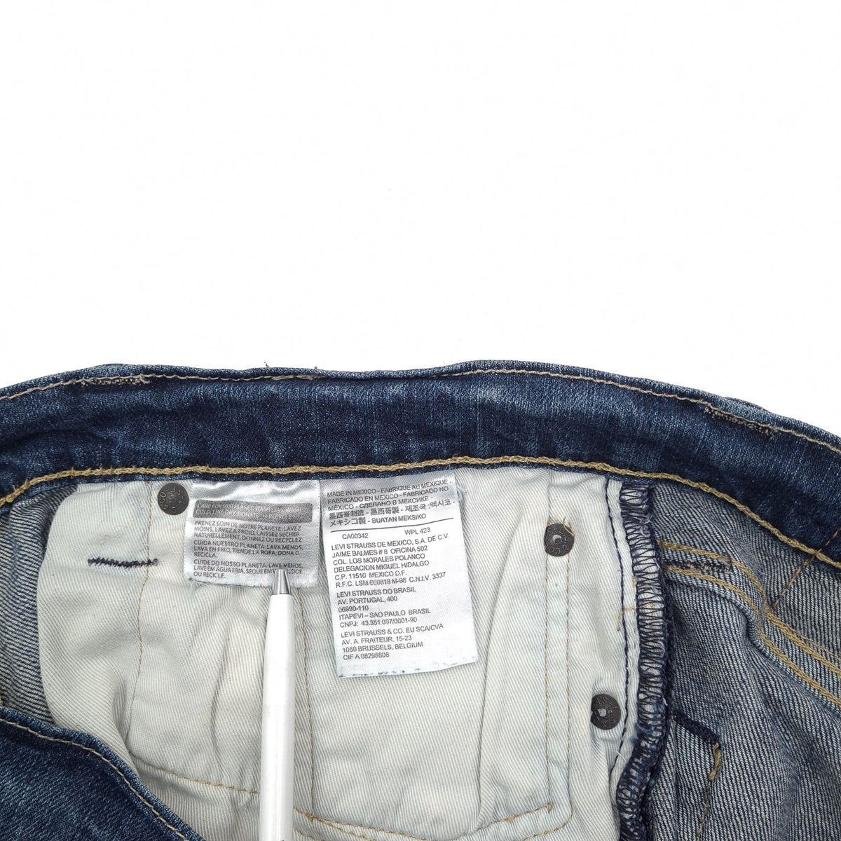 Levi's Jeans 511 Men Slim Straight Size W34 L34, detail view 5, image 7 of 8