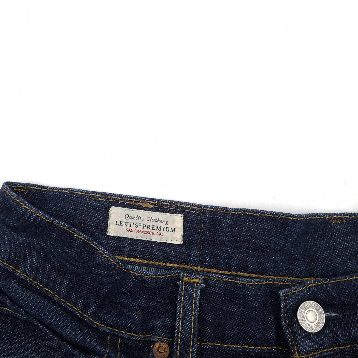 Vintage Levi's Jeans 512 Men Stretch Slim Tapered Size W32 L34, detail view 4, image 6 of 13