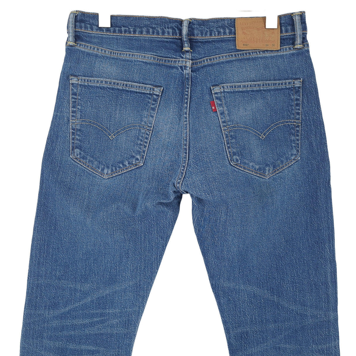 Vintage Levi's Jeans 512 Men Stretch Slim Tapered Size W34 L30, detail view 1, image 3 of 10