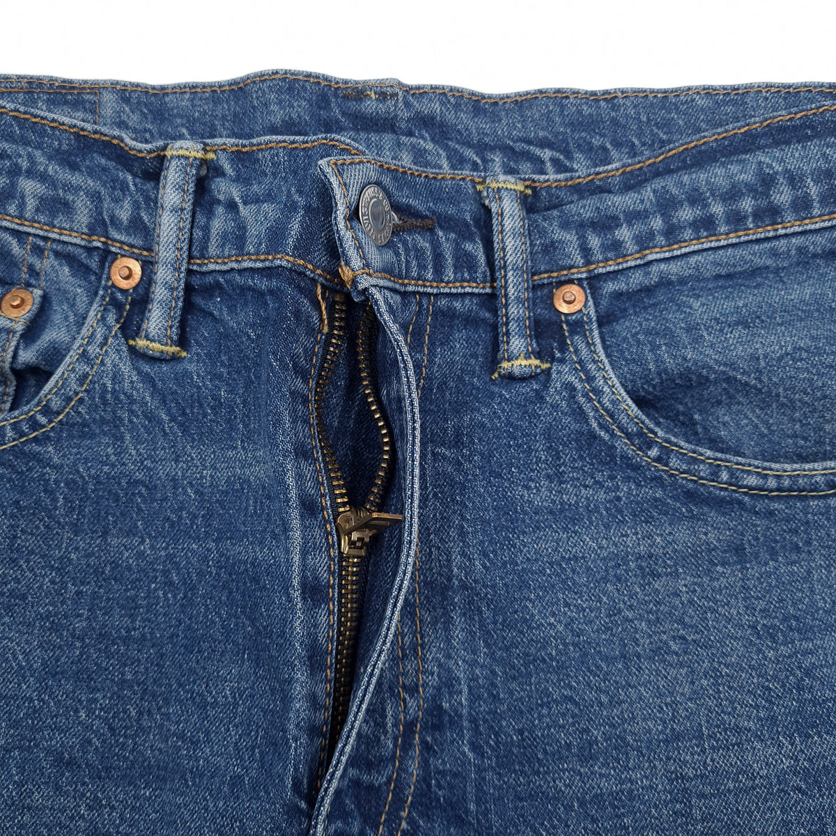 Vintage Levi's Jeans 512 Men Stretch Slim Tapered Size W34 L30, detail view 4, image 6 of 10