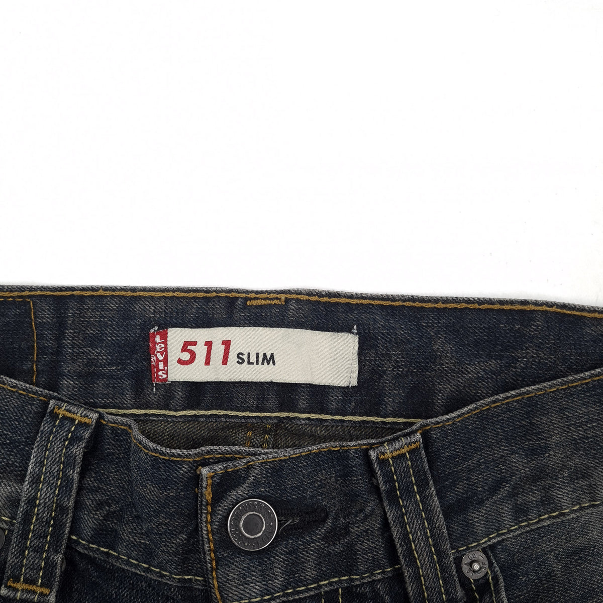 Vintage Levi's Jeans 511 Slim Men Straight Size W34 L32, detail view 4, image 6 of 8