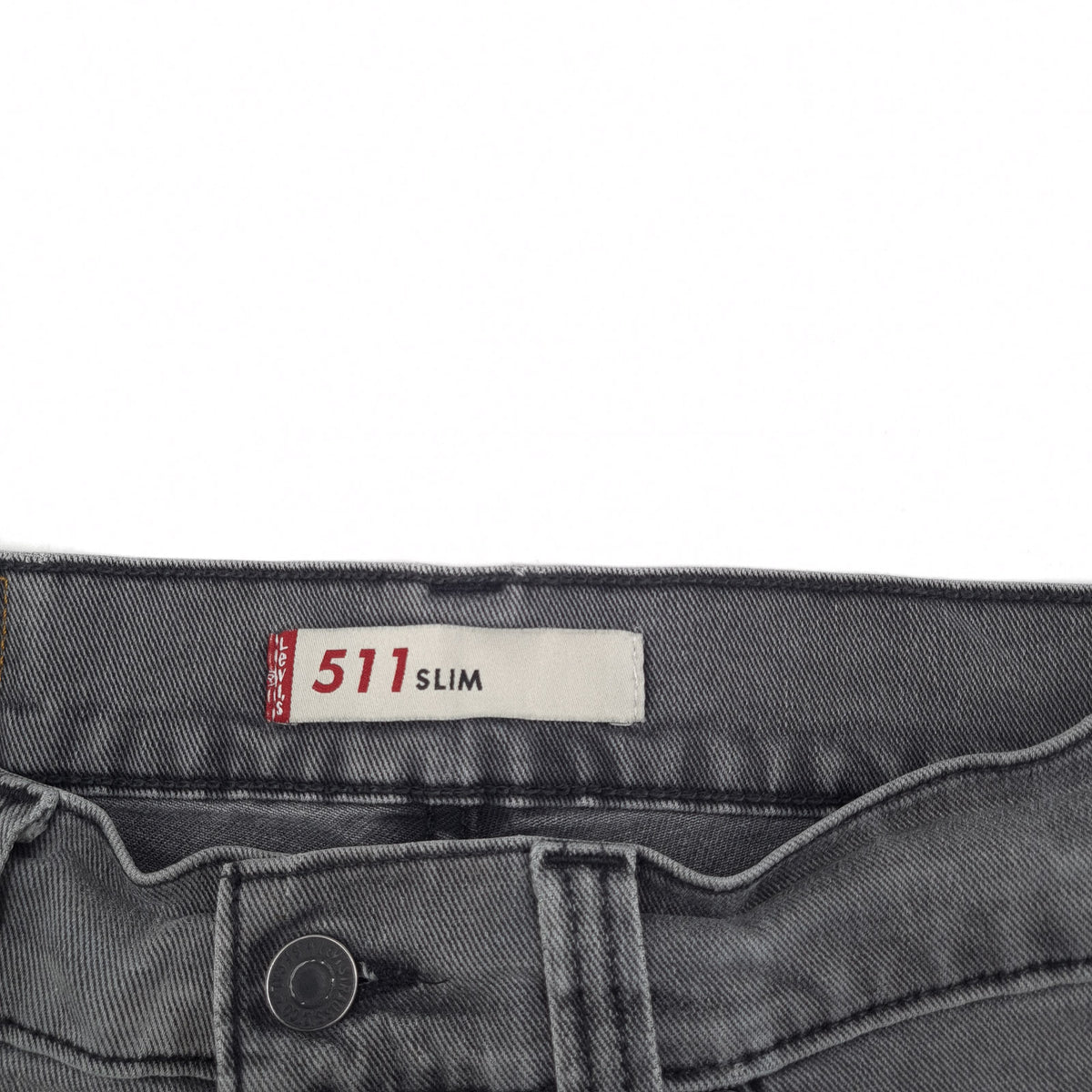 Vintage Levi's Jeans 511 Slim Men Stretch Straight Size W34 L32, detail view 4, image 6 of 9