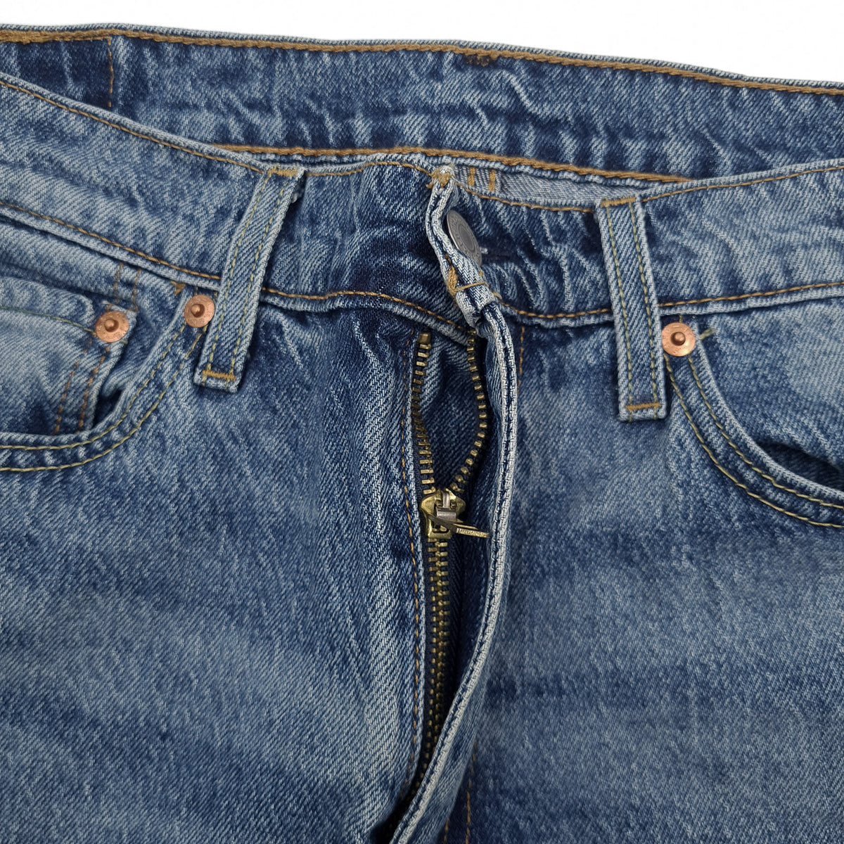 Vintage Levi's Jeans 510 Men Stretch Slim Skinny Size W32 L32, detail view 4, image 6 of 10