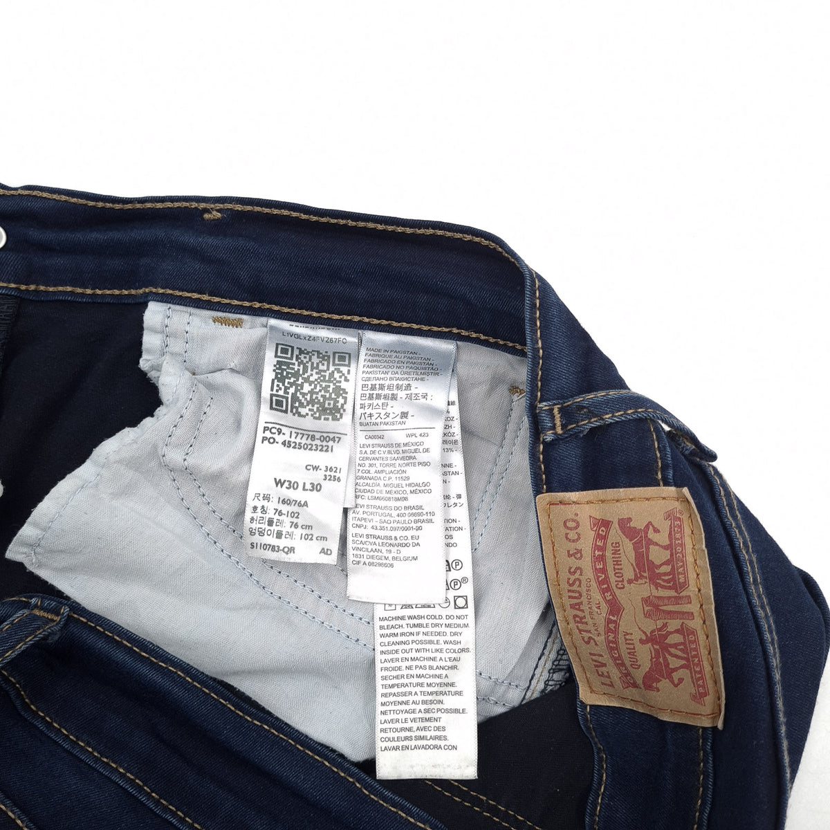 Levi's Jeans 710 Super Skinny Women Slim Size W30 L30, detail view 6, image 8 of 10