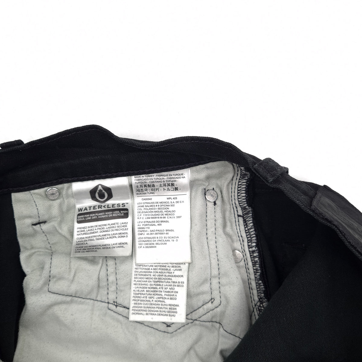 Vintage Levi's Jeans 512 Men Stretch Slim Tapered Size W34 L34, detail view 6, image 8 of 11