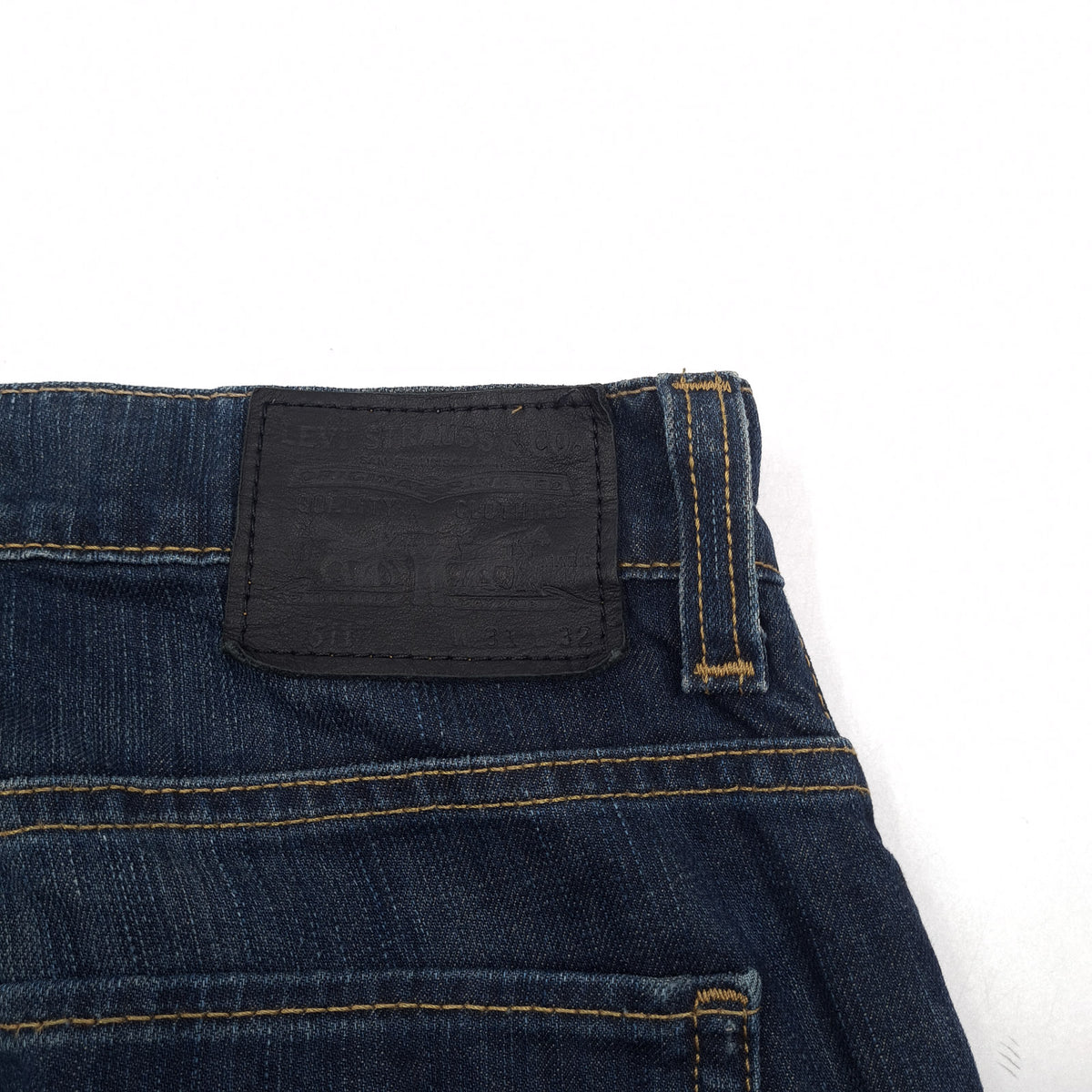 Vintage Levi's Jeans 511 Men Stretch Slim Straight Size W31 L34, detail view 3, image 5 of 10