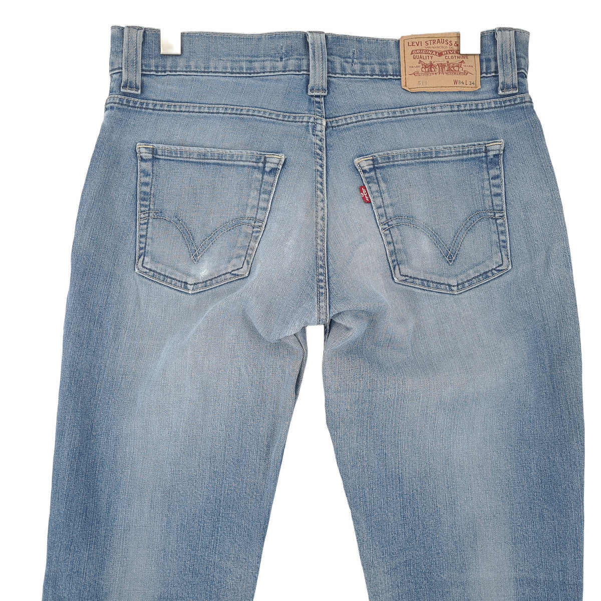 Vintage Levi's Jeans 511 Slim Men Stretch Straight Size W34 L32, detail view 1, image 3 of 9