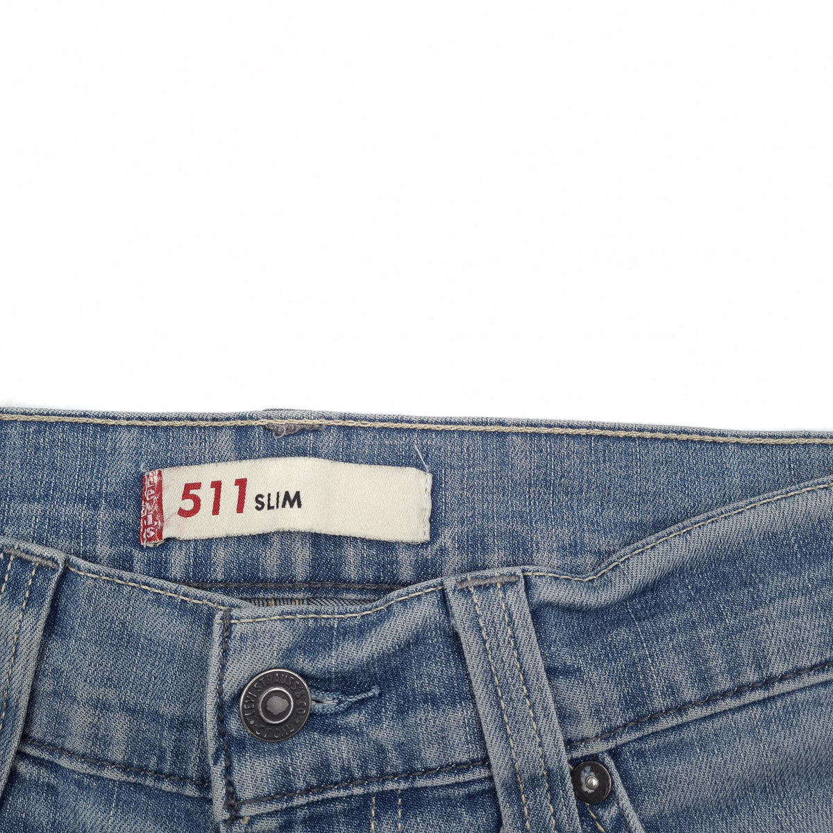 Vintage Levi's Jeans 511 Slim Men Stretch Straight Size W34 L32, detail view 4, image 6 of 9